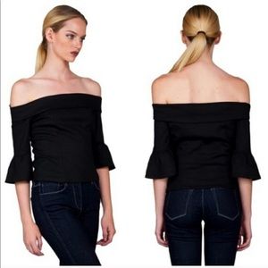 Stone cold fox black top